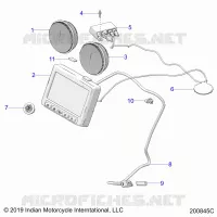 ELECTRICA, INSTRUMENT CLUSTER