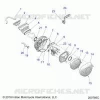 ENGINE, TOMA DE AIRE SYSTEM