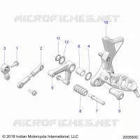 TREN, SHIFT PEDAL AND LINKAGE