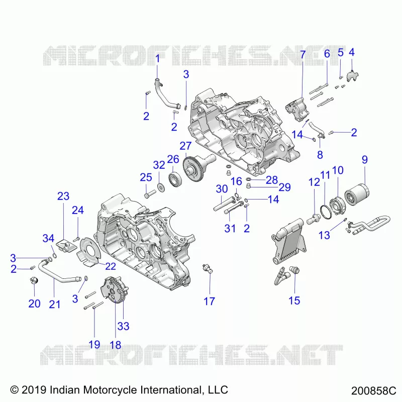 MOTOR, OIL SYSTEM