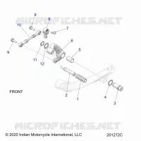 TREN, SHIFT PEDAL AND LINKAGE
