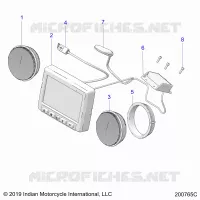 ELECTRICA, INSTRUMENT CLUSTER