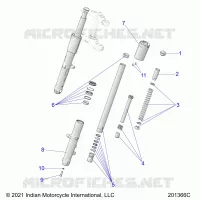 SUSPENSIÃ“N DELANTERA FORKS