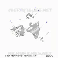 BRAKES, PINZA FRENO TRASEIRA