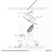 ELECTRICA, REAR TURN SIGNAL, AND TAILLIGHTS