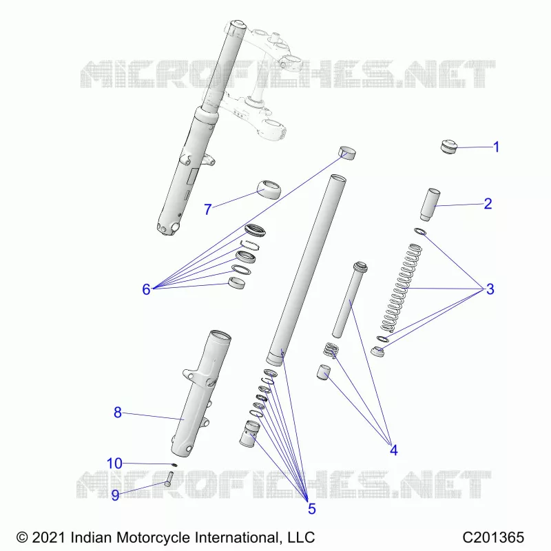 SUSPENSIÃ“N DELANTERA FORKS
