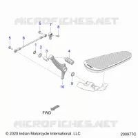TREN, SHIFT PEDAL AND SHIFT LINKAGE