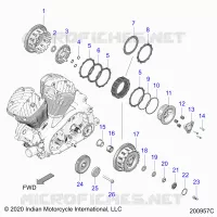 TREN, CLUTCH AND PRIMARY DRIVE