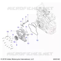 MOTOR, STATOR COVER