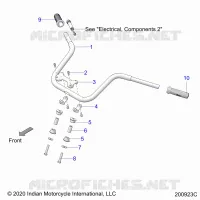 STEERING, SOPORTE DE MANILLAR AND GRIPS