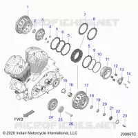 TREN, CLUTCH AND PRIMARY DRIVE