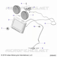 ELECTRICA, INSTRUMENT CLUSTER
