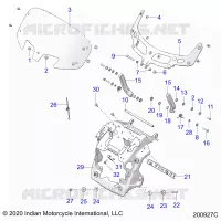 MERCADO ASM, WINDSHIELD MOUNT