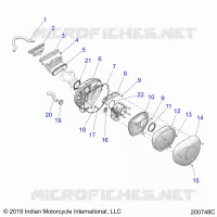 ENGINE, TOMA DE AIRE SYSTEM