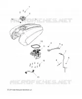 SISTEMA DE COMBUSTIBLE, FUEL TANK ASM.