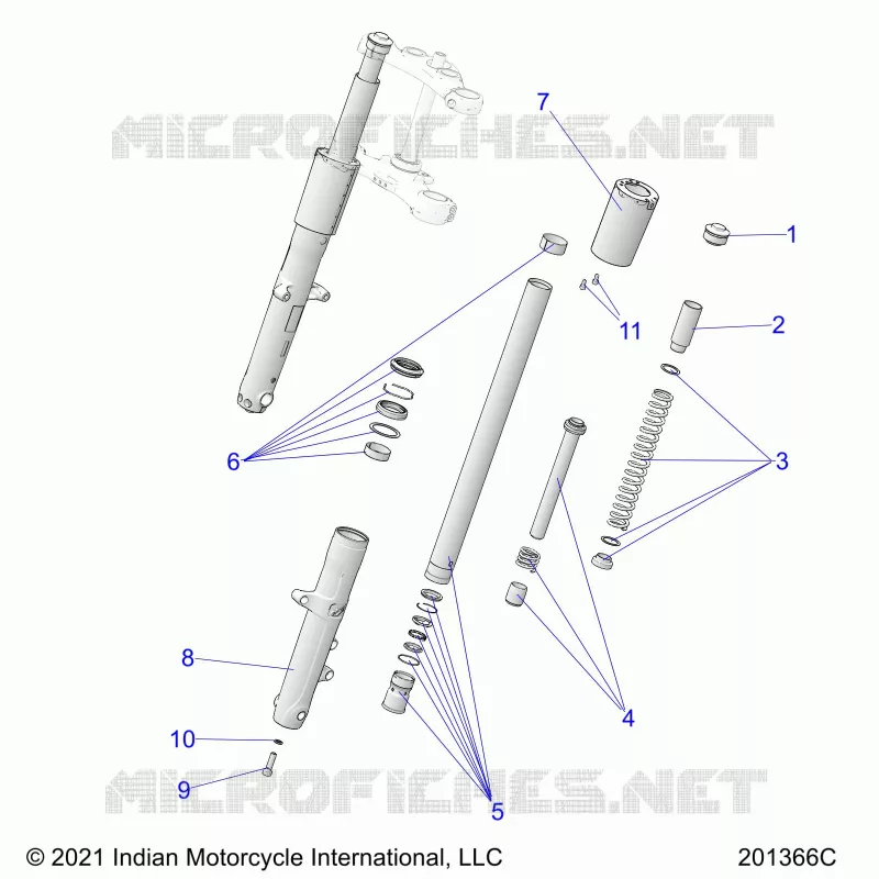 SUSPENSIÃ“N DELANTERA FORKS