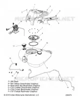 SISTEMA DE COMBUSTIBLE, FUEL TANK ASM.