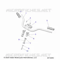 STEERING, SOPORTE DE MANILLAR AND GRIPS