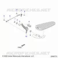 TREN, SHIFT PEDAL AND SHIFT LINKAGE