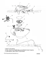 SISTEMA DE COMBUSTIBLE, FUEL TANK ASM.