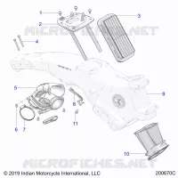 ENGINE, TOMA DE AIRE SYSTEM