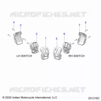 ELECTRICA, SWITCH CONTROLS, LH/RH