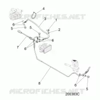 FRENOS, FRENO LINE, REAR, ABS