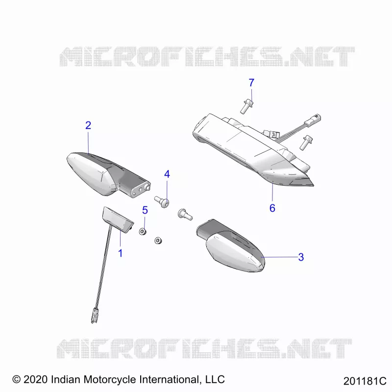 ELECTRICA, REAR LIGHTING