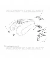 SISTEMA DE COMBUSTIBLE, FUEL TANK MOUNTING