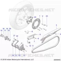 TREN, SPROCKETS, GUARDS AND CHAIN