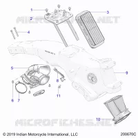 ENGINE, TOMA DE AIRE SYSTEM