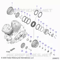 TREN, CLUTCH AND PRIMARY DRIVE