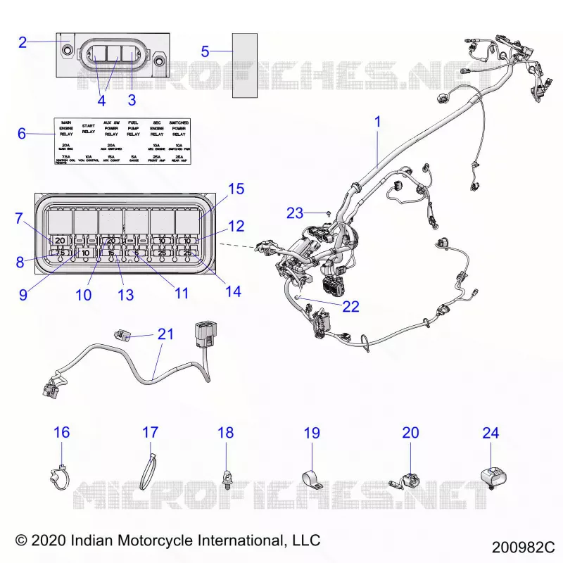 ELECTRICA, WIRE HARNESS