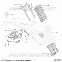 ENGINE, TOMA DE AIRE SYSTEM