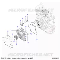 MOTOR, STATOR COVER