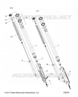 SUSPENSION DELANTERA FORKS