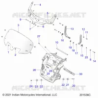 MERCADO ASM, WINDSHIELD MOUNT