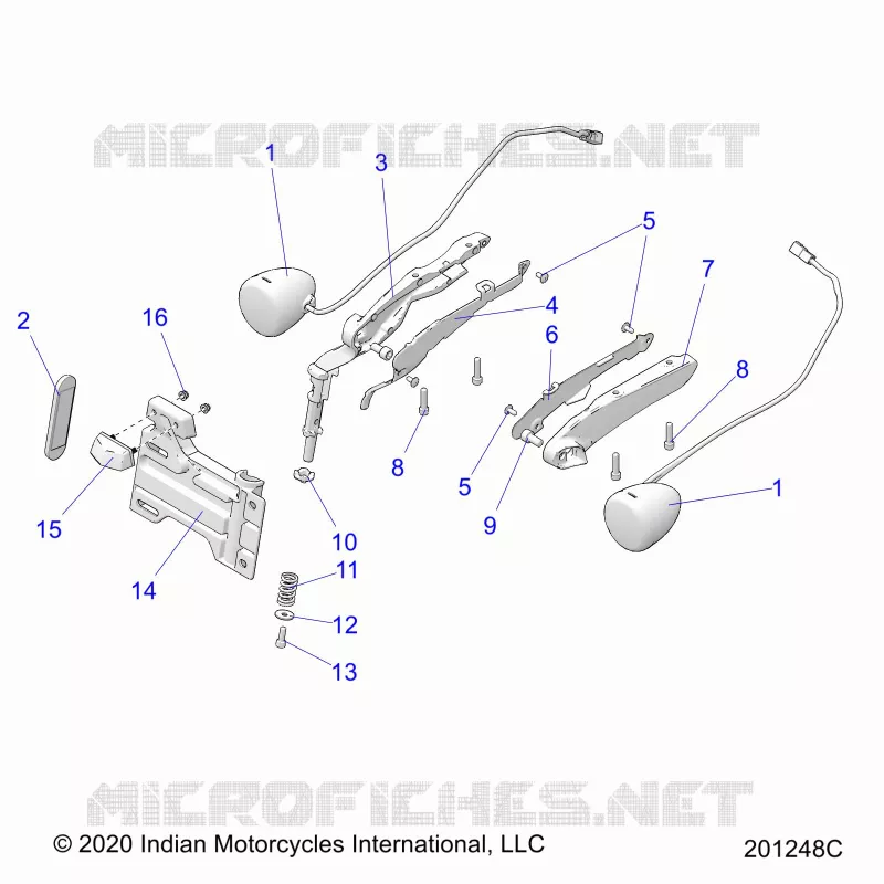 ELECTRICA, REAR LIGHTING AND TURN SIGNALS AND