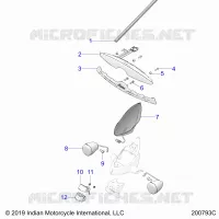 ELECTRICA, REAR TURN SIGNAL, AND TAILLIGHTS