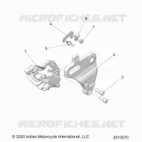 BRAKES, PINZA FRENO TRASEIRA