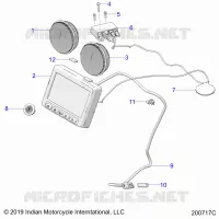 ELECTRICA, INSTRUMENT CLUSTER