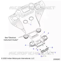 MERCADO ASM, INSTRUMENT PANEL MNTG.