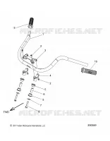 STEERING, SOPORTE DE MANILLAR AND GRIPS