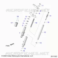 SUSPENSIÃ“N DELANTERA FORKS