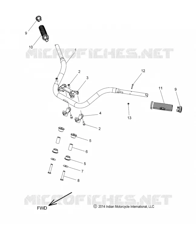 STEERING, SOPORTE DE MANILLAR AND GRIPS