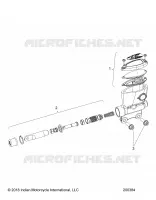 FRENO TRASERO, MASTER CYLINDER