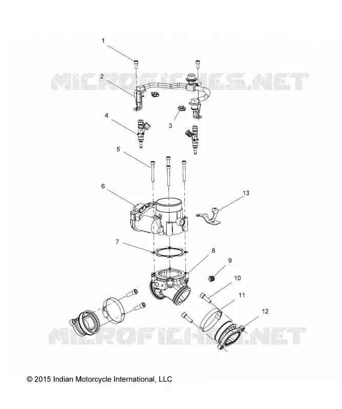 ENGINE, CUERPO DE MARIPOSA/FUEL RAIL