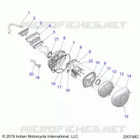 ENGINE, TOMA DE AIRE SYSTEM
