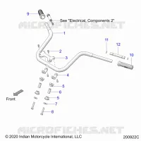 STEERING, SOPORTE DE MANILLAR AND GRIPS