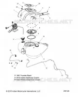 SISTEMA DE COMBUSTIBLE, FUEL TANK ASM.
